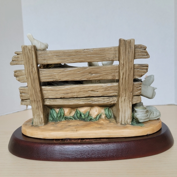 Emmett Kelly Jr. By Flambro No Loitering Clown Signed Porcelain Figurine - Picture 17 of 17